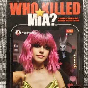 "Who Killed Mia?" Mystery Card Game